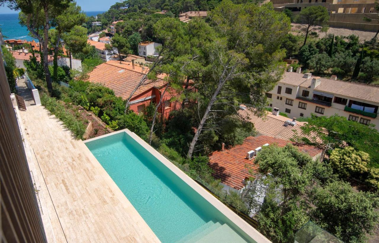 La Vie En Rouge Sa Riera Duplex, Private Parking Begur Exterior foto