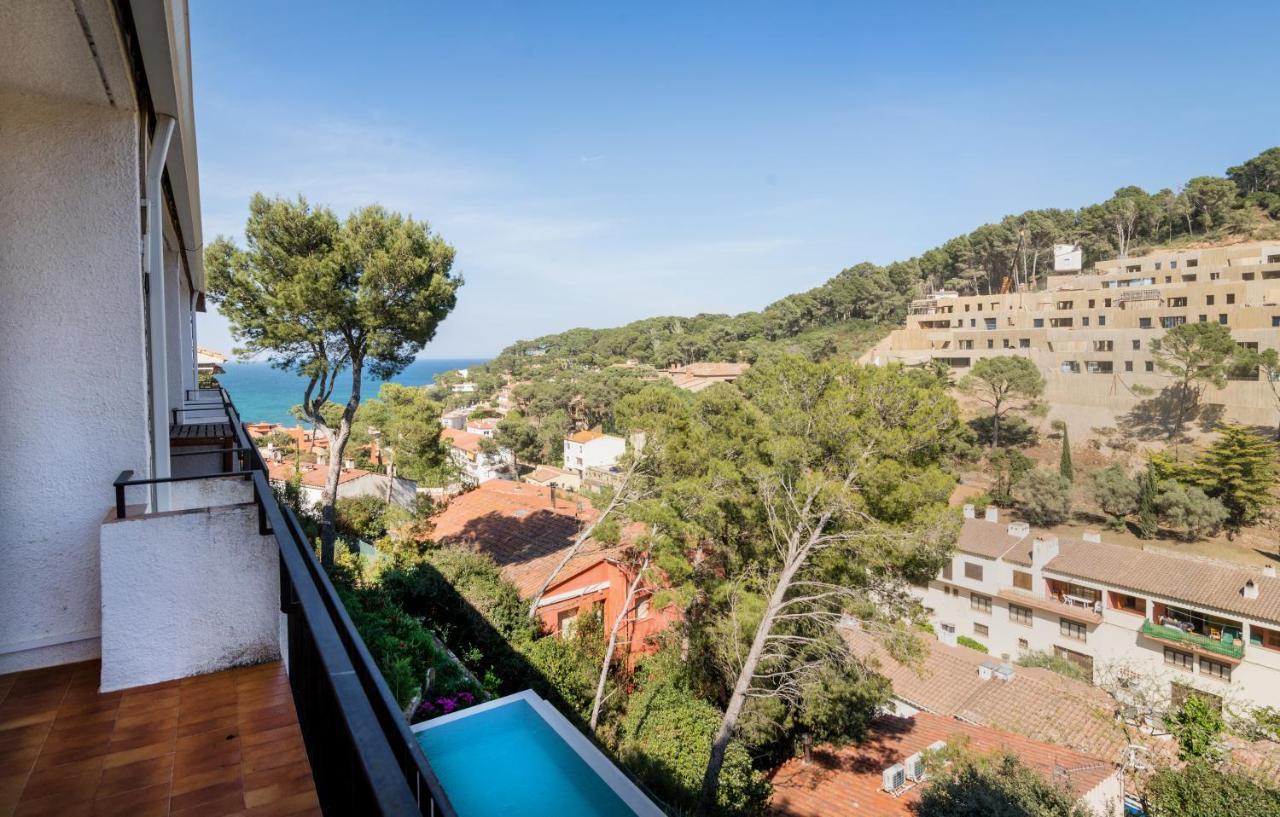 La Vie En Rouge Sa Riera Duplex, Private Parking Begur Exterior foto