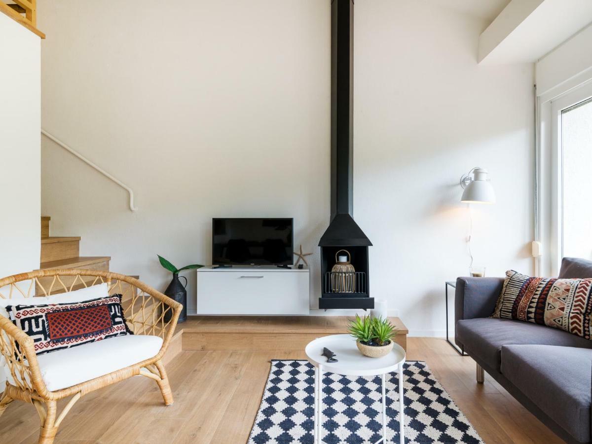 La Vie En Rouge Sa Riera Duplex, Private Parking Begur Exterior foto